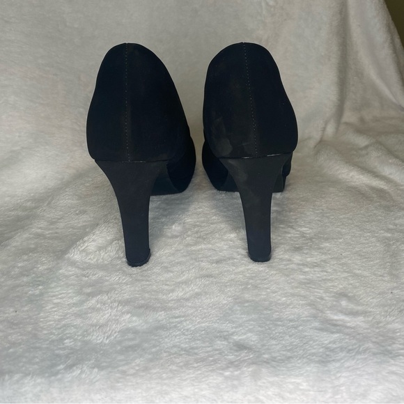 Dream Pairs Black Suede Pumps size 8 - Picture 5 of 9